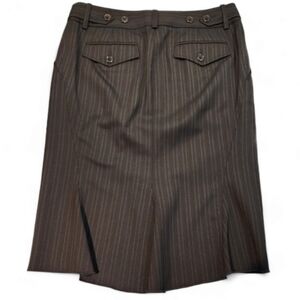 BCBGMaxAzria Daniella Wool Blend Mermaid Pencil Skirt